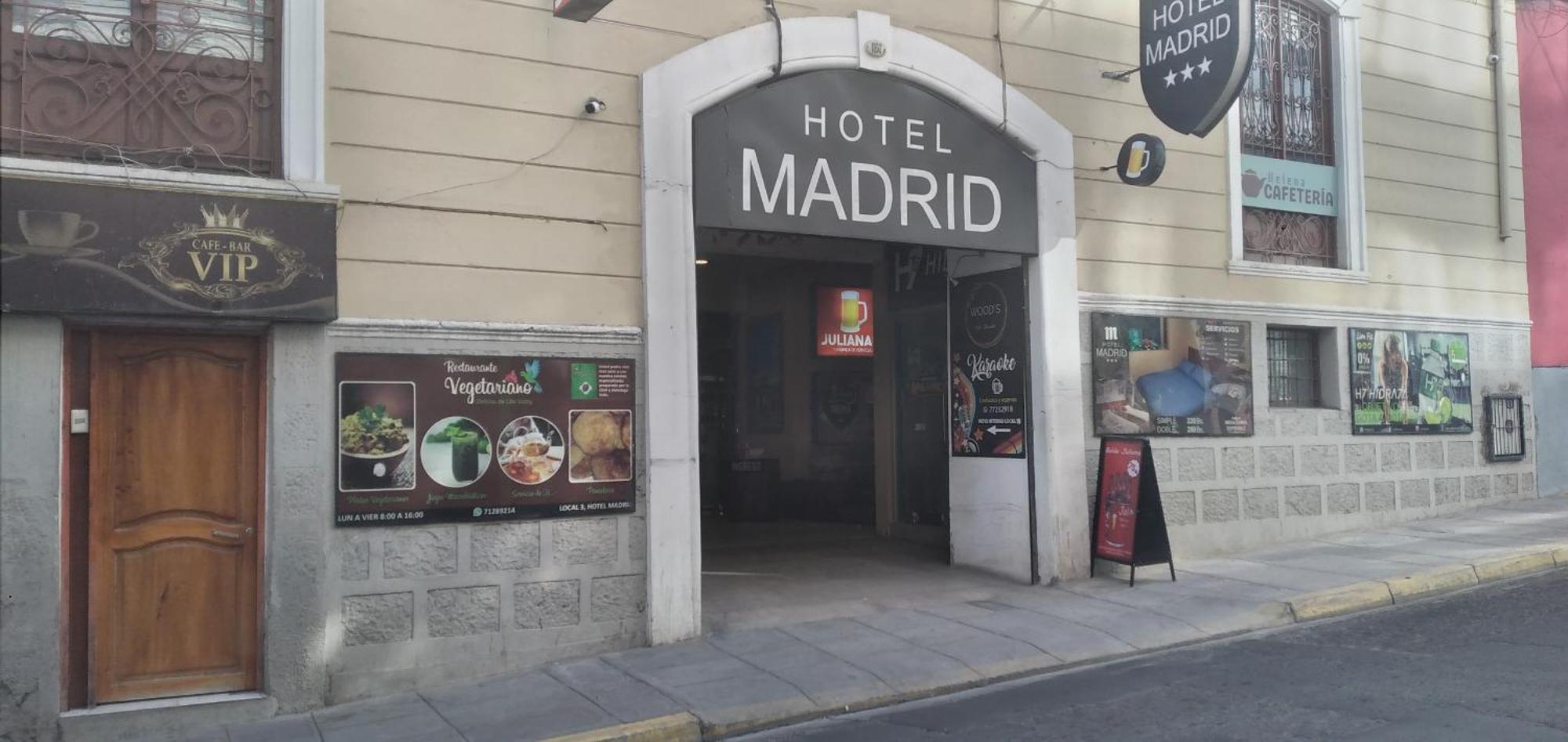 Hotel Madrid لاباز المظهر الخارجي الصورة